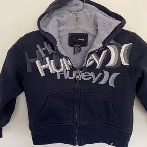 Hurley. 3T. Dark BLUE jacket.